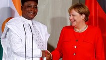 Nigers Präsident bei Merkel: Gemeinsam gegen illegale Migration