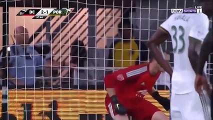 Wayne Rooney Fantastic Free Kick Goal - DC United [1]-1 Portland Timbers