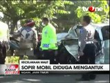 Minibus Pemudik Tabrak Mobil Dinas TNI, Satu Orang Tewas