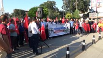 Iğdır’da dolar kurunun yüksek olması protesto edildi