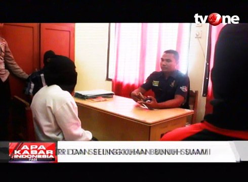 Istri dan Pasangan Selingkuhnya Bunuh Suami