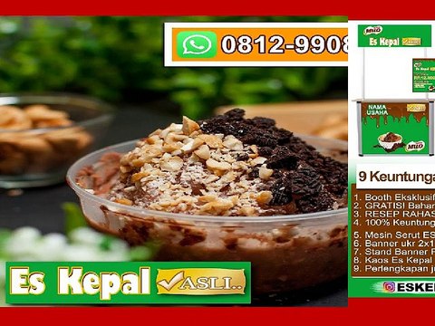 PASTI LARIS, WA 0812-9908-2068, Franchise Es Kepal Milo Asli Gedangan - Sidoarjo