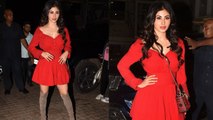 Mouni Roy looks flaming hot in little red dress, Check Out Here | FilmiBeat