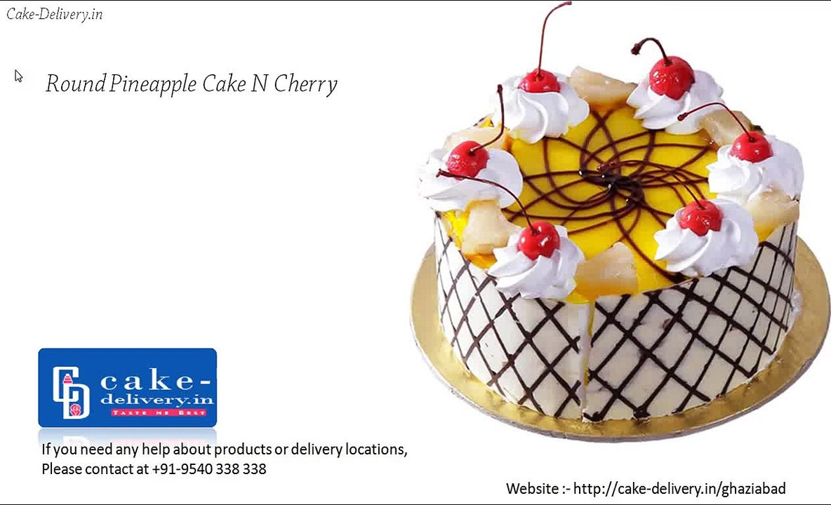 What to do in your budget to order Pineapple flavors cake in Ghaziabad?