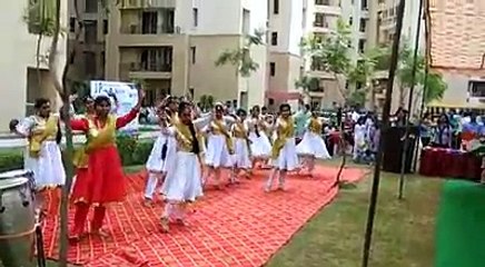 Aster Public School Students Celebrating Independence Day