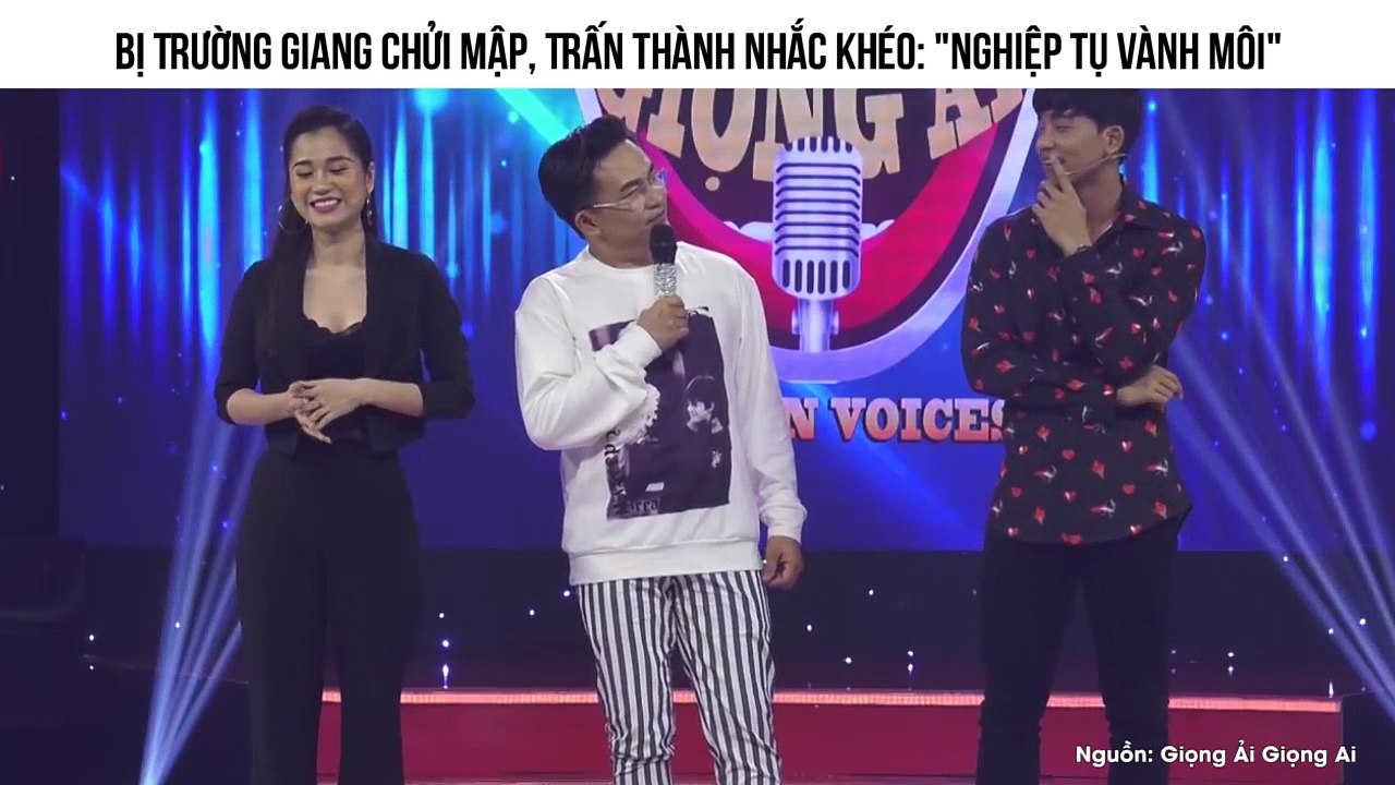 Bị Trường Giang chửi mập, Trấn Thành nhắc khéo: "nghiệp tụ vành môi"