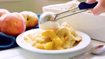 This Old Fashioned Peach Cobbler has the perfect sweet biscuit crust on top. People go crazy after this old fashioned, from scratch recipe and you will too!WRI