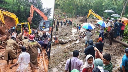 கேரள மாநிலத்தில் பெய்து வரும் கன மழையால் கொல்லத்தில் நிலச்சரிவு- வீடியோ