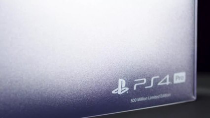 PlayStation 4 Pro 500 Million Limited Edition unboxing
