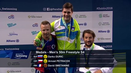 Championnats d'Europe de natation handisport : les meilleurs moments de la 2e journée à Dublin