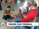 Jelang Lebaran, Pendapatan Tukang Pijat Terminal Meningkat