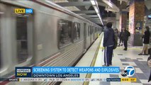 Pour la 1ère fois, les utilisateurs du métro à Los Angeles vont être scannés à Los Angeles comme dans les aéroports