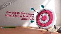 Middle East Business Email List Providers