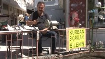 Bıçakçılarda Kurban Bayramı Yoğunluğu