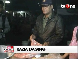 Petugas Sita Paru Sapi Tidak Layak Konsumsi