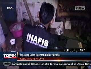 Sepasang Calon Pengantin di Tuban Tewas Mengenaskan