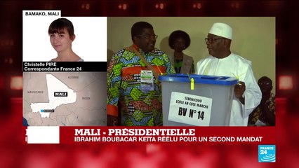 Mali : IBK réélu avec 67 % des voix