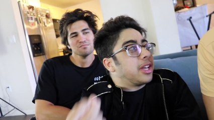 WE TAPED HIM TO THE WALL!! (FREAKOUT)