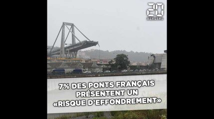 France: 7% des ponts présentent un «risque d’effondrement» à terme