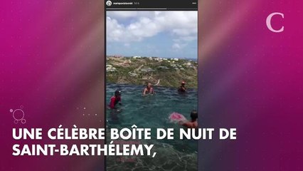 PHOTOS. Concert de Yannick Noah, aquagym… Læticia Hallyday s'éclate à Saint-Barthélemy