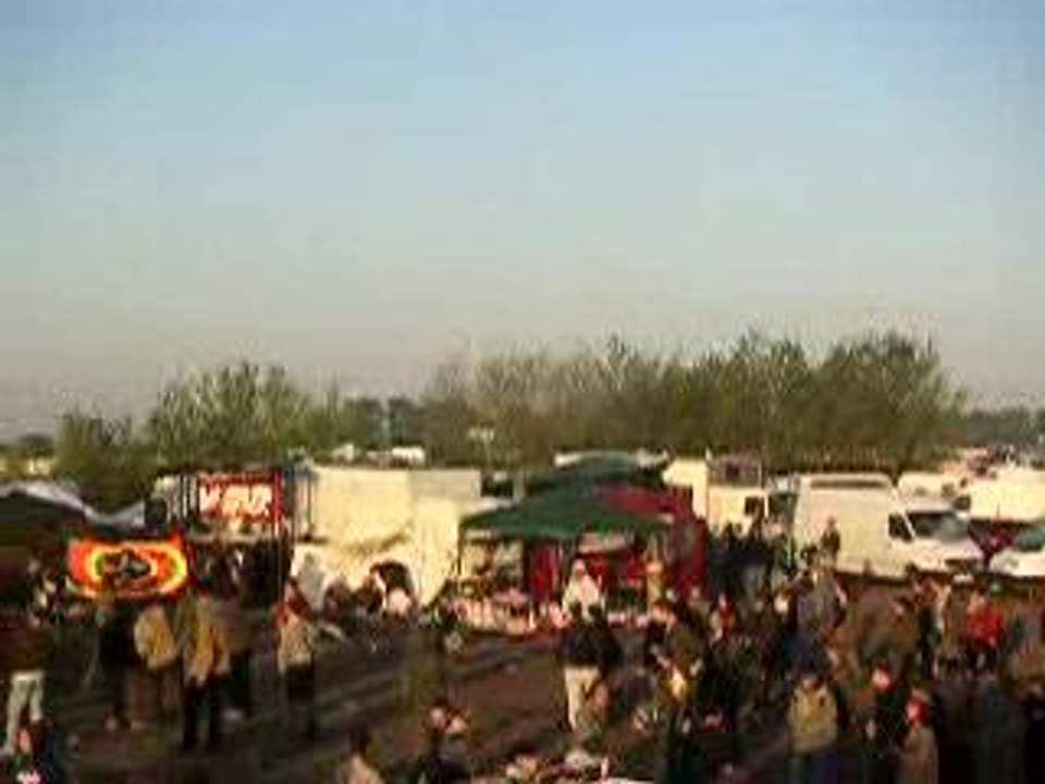 Teknival Marigny 2005 vu du toit