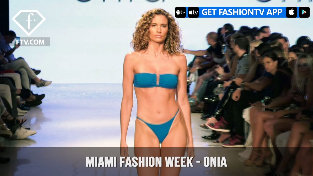Onia Swimwear Dream Collection Miami Swim Week Art Hearts Fashion 2019 | FashionTV | FTV