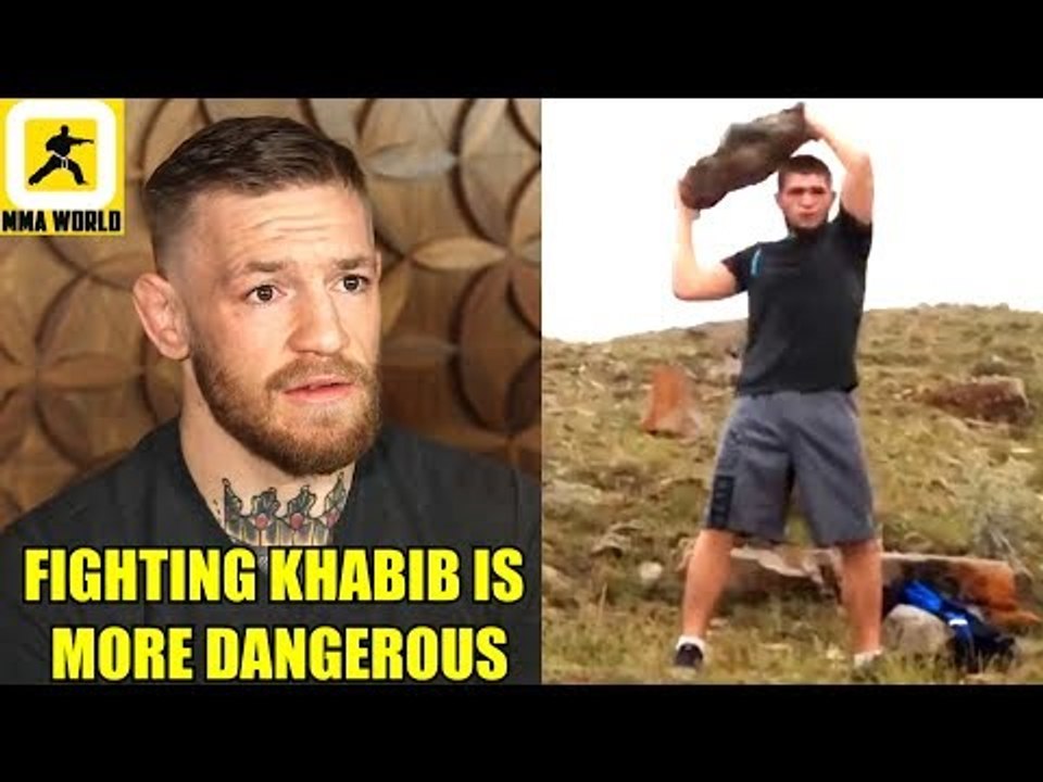 Conor McGregor fighting Khabib is more dangerous than him fighting Floyd in Boxing,Bisping on Till