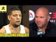 Nate Diaz was upset because he was on stage and UFC were talking about Khabib vs Conor,Dana on GSP