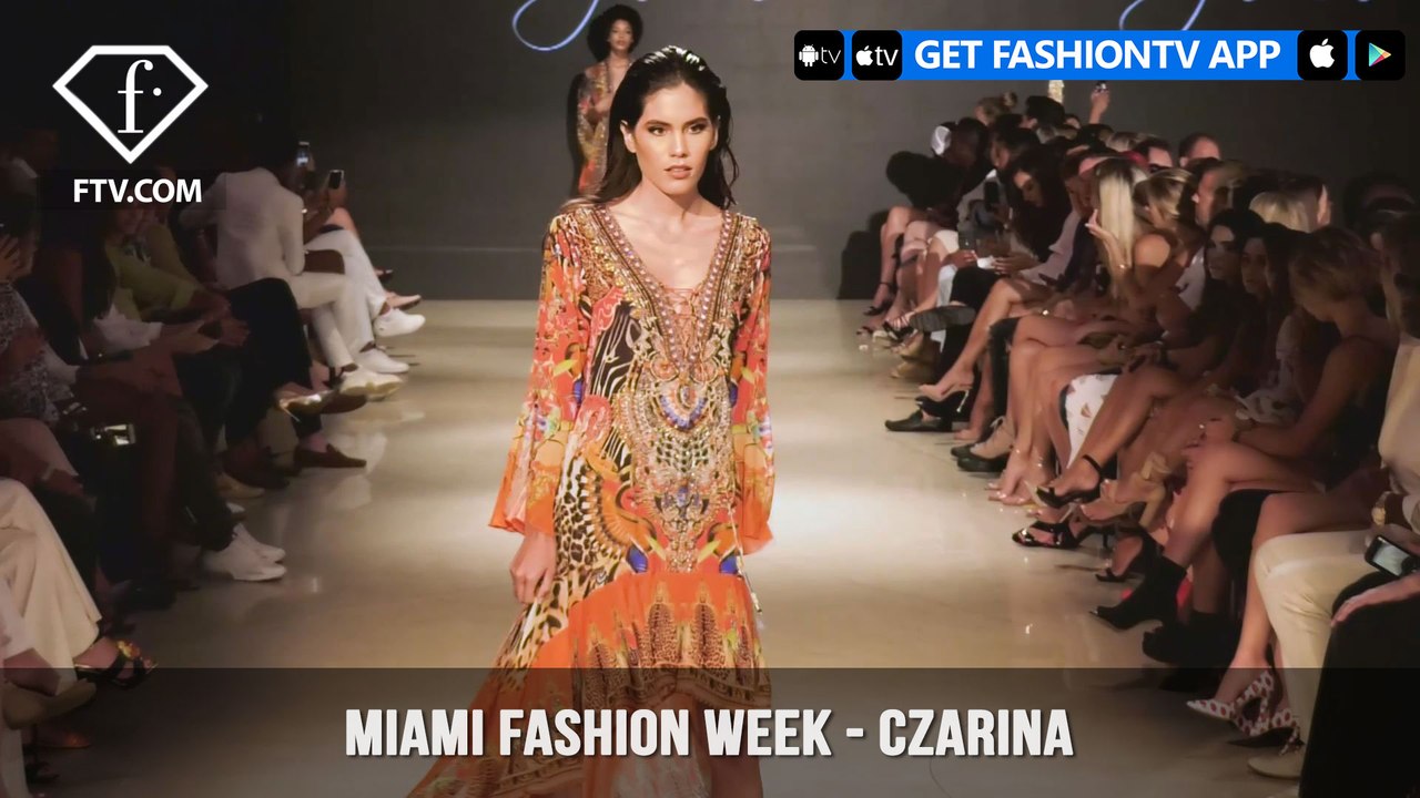 Czarina Cover Up Beachwear Miami Swim Week Art...