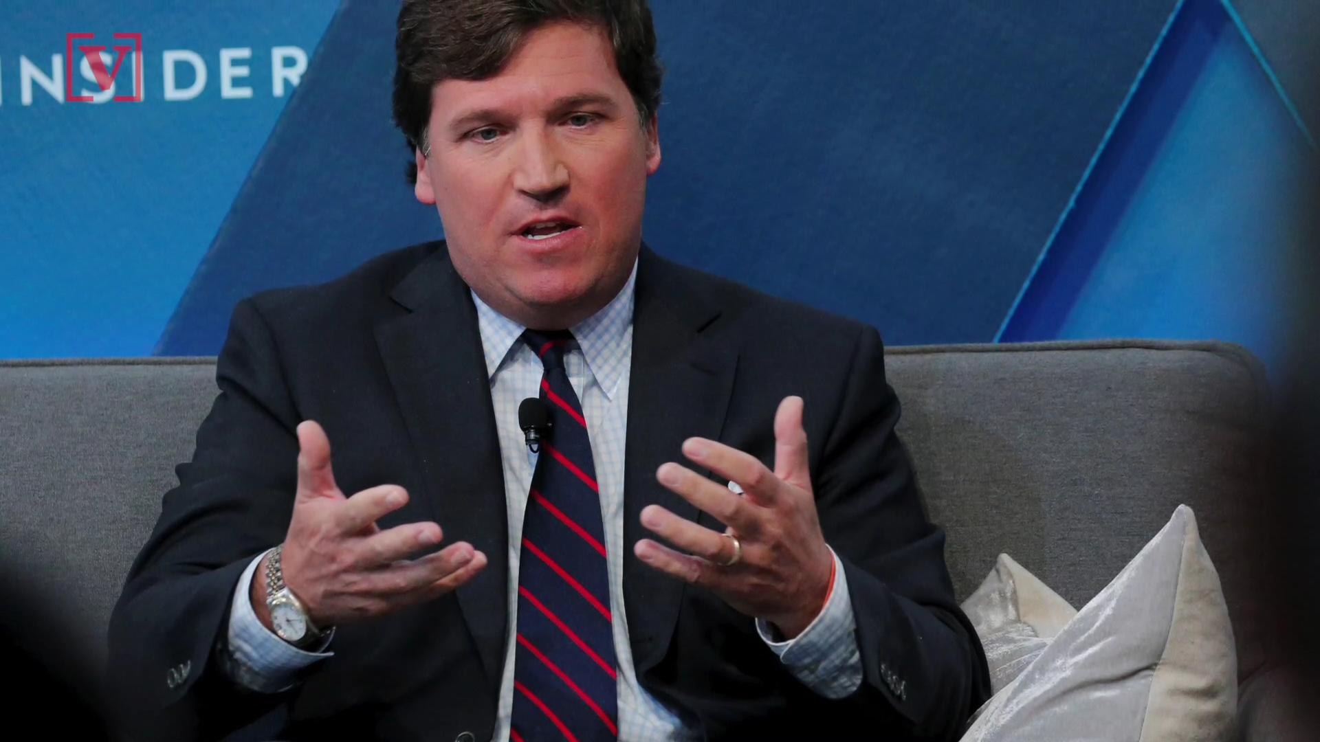 ⁣Fox's Tucker Carlson Calls Other Media Outlets 'State Media' After Trump Strips Ex-CI