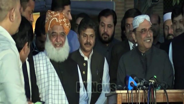 Zardari And Fazl ur Rehman