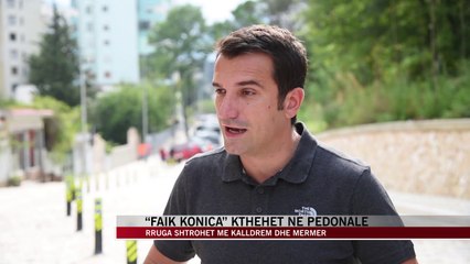 Rruga “Faik Konica” në Tiranë kthehet në pedonale - News, Lajme - Vizion Plus