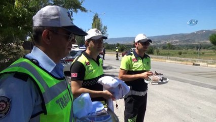 Bayram trafiğine drone desteği