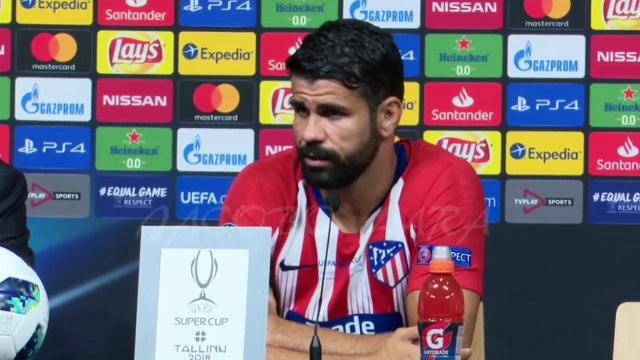 DECLARACIONES DE DIEGO COSTA I GRIEZMANN I DIEGO GODIN SÚPERCOPA