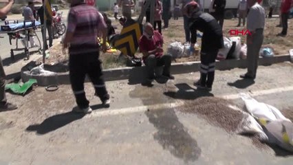 Konya Yolcu Midibüsü Tır'la Çarpıştı 9 Yaralı Hd 1