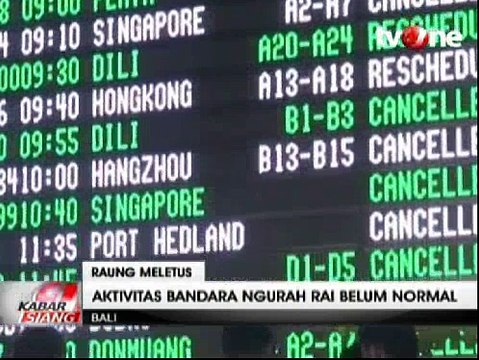 Ratusan Calon Penumpang Menumpuk di Bandara Ngurah Rai