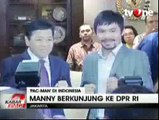 Manny Pacquaio Temui Pimpinan DPR RI