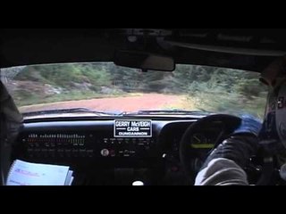 Colin McRae Forest Stages 2008 - Kris Meeke in-car