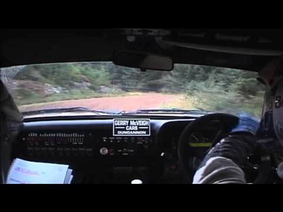 Colin McRae Forest Stages 2008 - Kris Meeke in-car