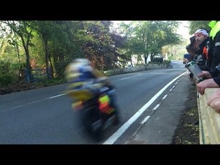 Crazy real road racing! FanCam: Turn up the volume! TT 2013