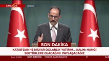 İbrahim Kalın konuşuyor