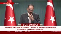 İbrahim Kalın konuşuyor