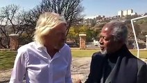 I was delighted to find a moment in South Africa today to say thank you to my friend Richard Branson for donating his birthday to the Kofi Annan Foundation: kof