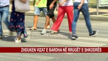 ZHDUKEN VIZAT E BARDHA NË RRUGËT E SHKODRËS