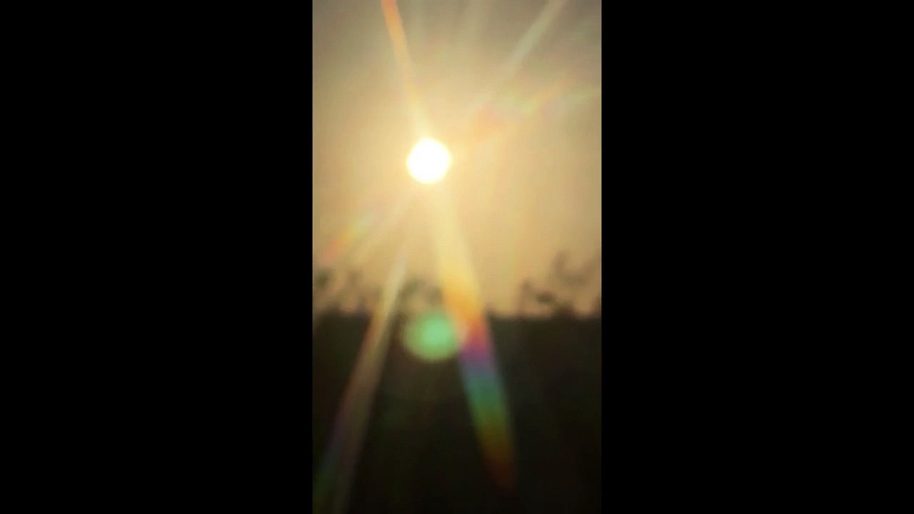 BINARY SYSTEM SUN with one of the 7 PLANETS Clear in sunrise
