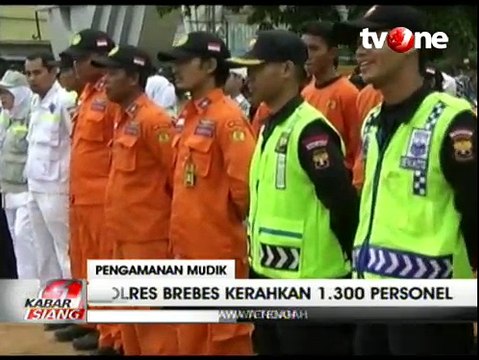 Polres Brebes Antisipasi Titik Macet di Pintu Keluar Tol Cipali