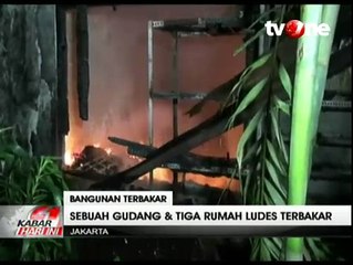 Gudang Penyimpanan Alat Pesta Ludes Dilalap Api