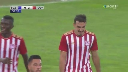 0-2 Lazaros Christodoulopoulos AMAZING Second Goal - Luzern vs Olympiakos Piraeus - 16.08.2018 [HD]