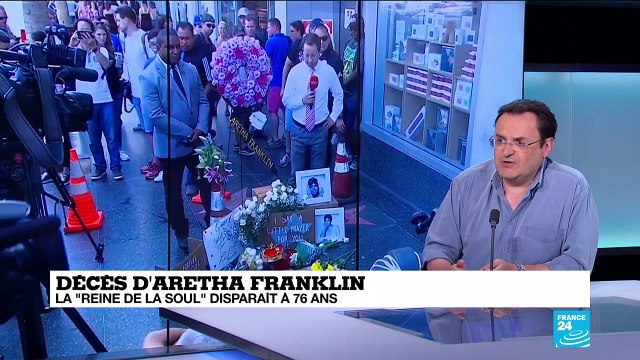 Joe Farmer : Aretha Franklin est une icône du niveau de James Brown ou Michael Jackson