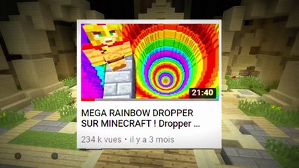 MEGA DROPPER ARC-EN-CIEL SUR MINECRAFT ! The Dropper : Revolution !